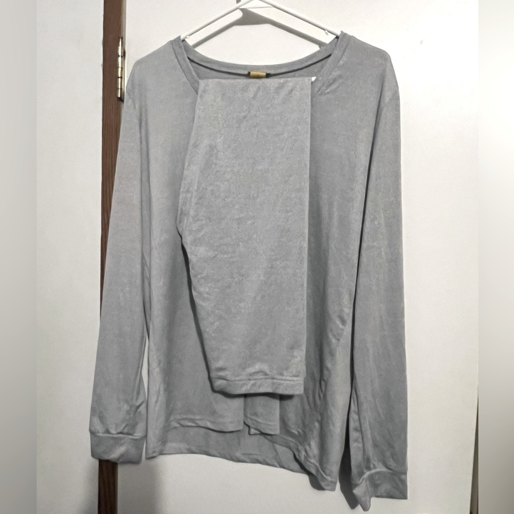 SAFE PLACE 2-piece Legging Set - Heather Grey UNWORN - Swank a Posh